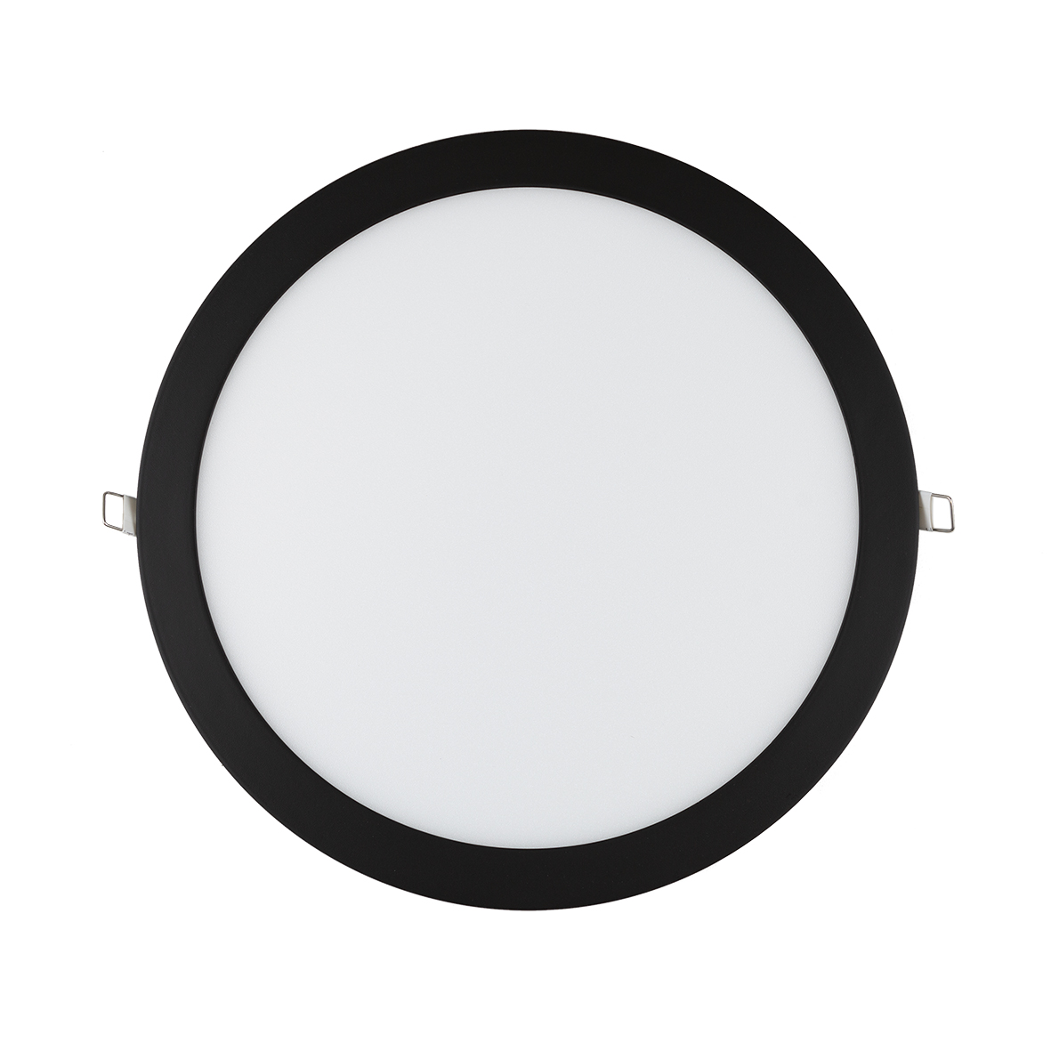 1573071847_LED Panel Flat 300 R schwarz-matt_Vorderseite